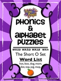 Alphabet & Phonics Puzzles - Short O Set