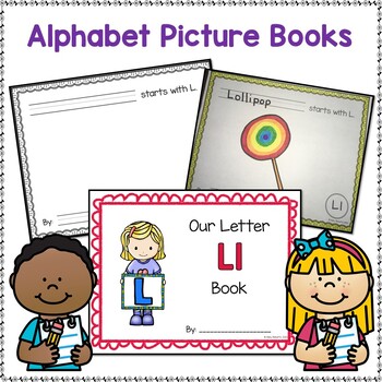 Preview of Alphabet Picture Books: For Entire Class or Each Student
