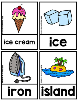 Alphabet Picture Cards by Kindergarten Adventures by Carla Taylor