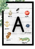 Alphabet Picture Chart