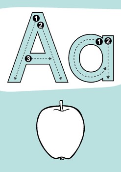 Preview of Alphabet Picture Posters - A Creative Learning Adventure for Kids