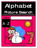 Alphabet Picture Search Worksheets Activities For Crithica