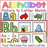 Alphabet Picture to Letter Match