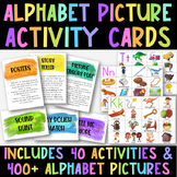 Alphabet Pictures Activities - Letter Recognition - Letter