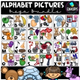 Alphabet Pictures Clip Art Mega Bundle {Educlips Clipart}