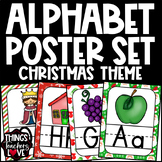Alphabet Pictures Full A-Z Poster Set - CHRISTMAS FUN THEME