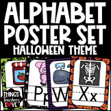 Alphabet Pictures Full A to Z Poster Set - HALLOWEEN THEME