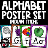 Alphabet Pictures Full A to Z Poster Set - INDIA INDIAN SA