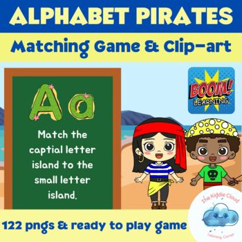Preview of Alphabet Pirates Clip-art & Game