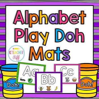 Alphabet Play Doh Mats
