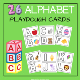 Alphabet Play Dough Cards