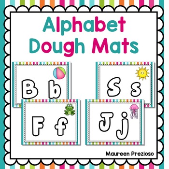 Playdough Mat (Name It, Make It, Trace It A-Z) Digital, 57% OFF