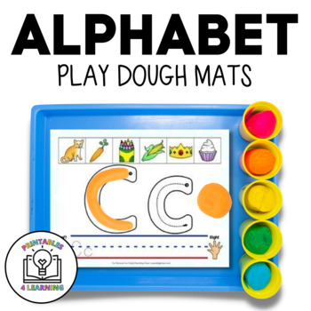 play doh alphabet mats