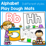Alphabet Play Dough Mats