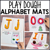 Alphabet Play Dough/Playdough Letter Mats