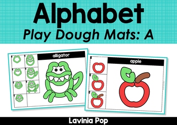 Learn the Alphabet! Dough Mats at Lakeshore Learning