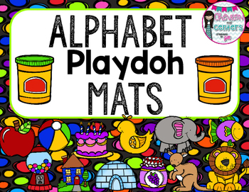Alphabet Playdoh Mats
