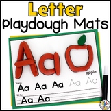 Alphabet Playdough Mats - Letter Identification, Formation