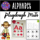 Alphabet Playdough Mats