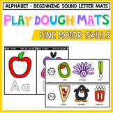 Alphabet Playdough Mats: Fine Motor Skill Activities