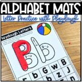 Alphabet Playdough Mats | Letter Identification for Upperc
