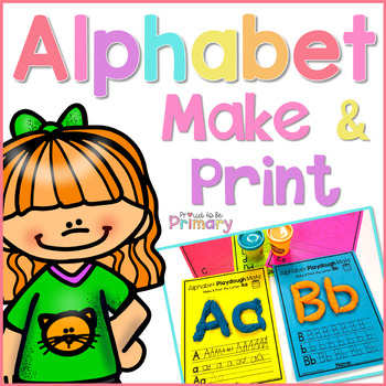 Preview of Alphabet Writing Practice & Letter Formation Practice Sheets Literacy Center