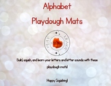 Alphabet Playdough Mats, Realistic Pictures