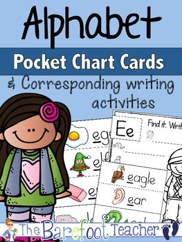 Alphabet Pocket Chart Cards
