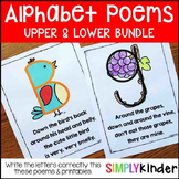 Alphabet Posters with Letter Formation Poems - Lowercase Letter Tracing