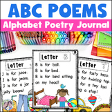 Alphabet Poems | Letter of the Week Poems | ABC Poem Activ