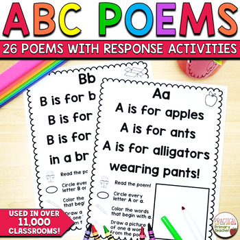 Alphabet Poems and Activities for Shared Reading by Practical Primary ...