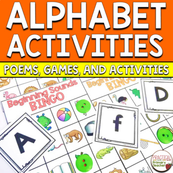 Preview of Alphabet Activities Pack