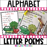 Alphabet Poems for Shared Reading (26 Poems) & Additional Poetry Activities