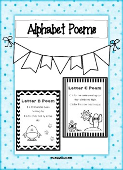 Preview of Alphabet Poems or Reader's Theater Poems