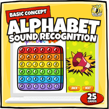 Preview of Alphabet Pop | Sound Recognition
