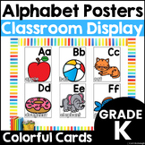 Alphabet Classroom Wall Posters Colorful Alphabet Labels D