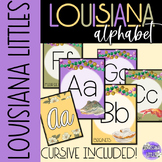 Alphabet Poster Decor | Louisiana