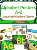 Alphabet Poster - Mountain/Woodland Theme