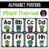 Alphabet Poster Set - Plant Theme