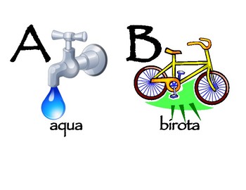 Preview of Alphabet Poster for Latin