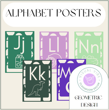 Preview of Alphabet Posters