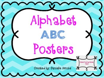 Alphabet Posters by Fables from my kitchen table | TPT