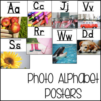 Preview of Alphabet Posters