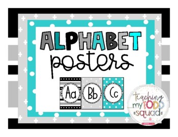 Alphabet Posters By Teaching My Todd Squad 