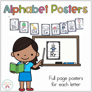 Preview of Alphabet Posters