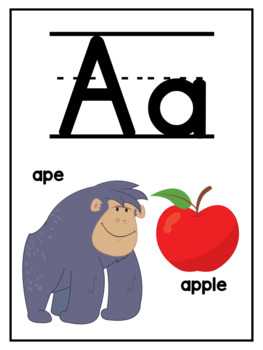 Alphabet Posters by LearnersoftheWorld | Teachers Pay Teachers