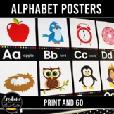 Free Classroom Decor Alphabet Posters