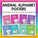 Alphabet Posters - ANIMALS - BRIGHT AND COLORFUL