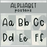 Alphabet Posters - Abstract Design
