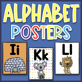 Preview of Alphabet Posters | Alphabet Banner |Multicolor Alphabet Posters